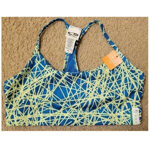 BNWT Blue and Green Champion Women’s Reversible Sports Bra (size Medium)